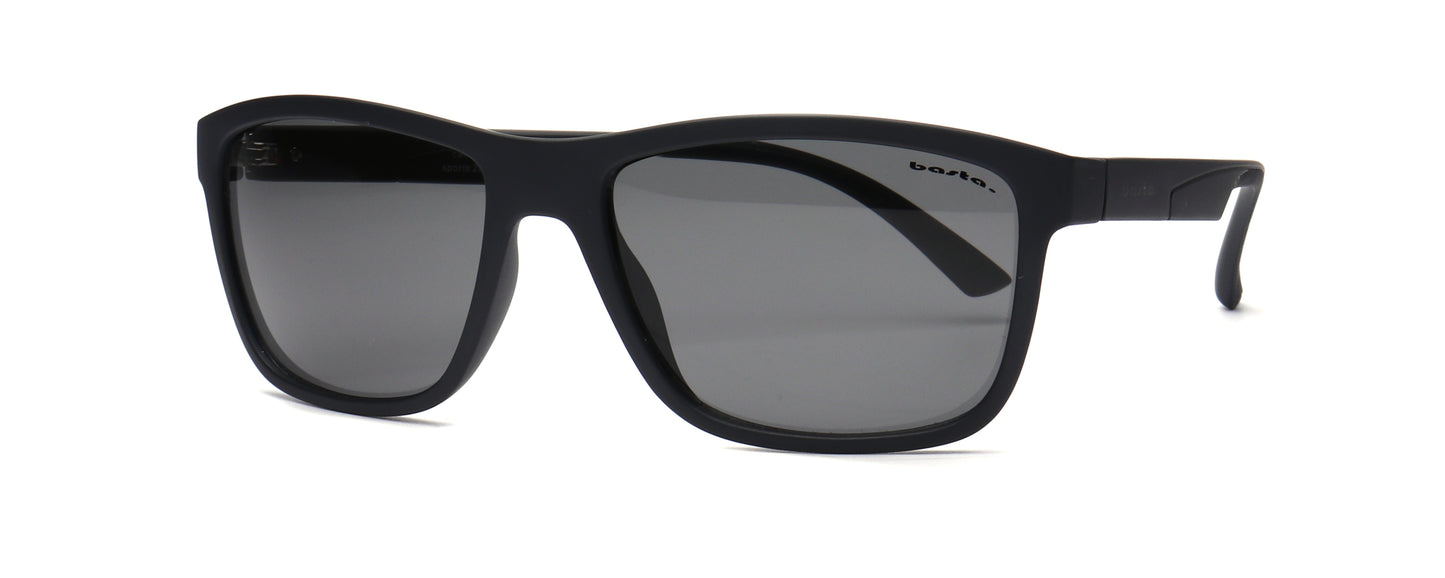 Sportsonnenbrille Frame Brothers mit UV400 Schutz in Schwarz