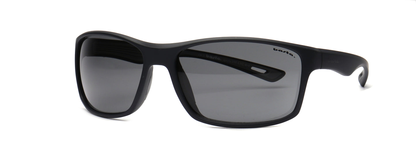 Sportsonnenbrille Frame Brothers mit UV400 Schutz in Schwarz