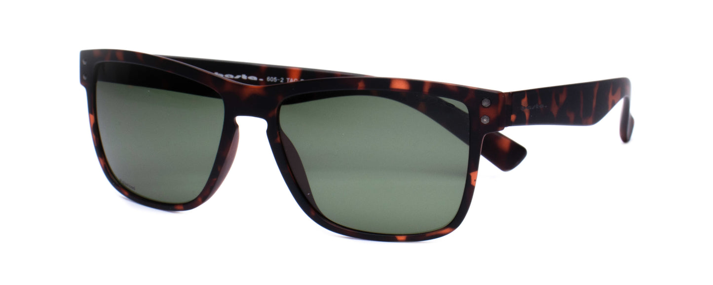 Sportsonnenbrille Frame Brothers Basta Sports Polarisiert 605 Havanna