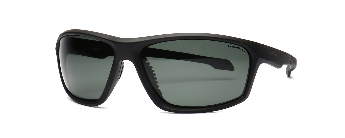 Sportsonnenbrille Frame Brothers mit UV400 Schutz und Polarisiert in Schwarz